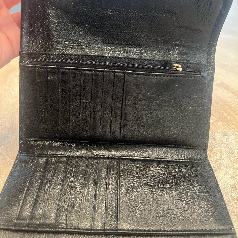 Michael Kors Black Leather Wallet - Picture 7 of 8